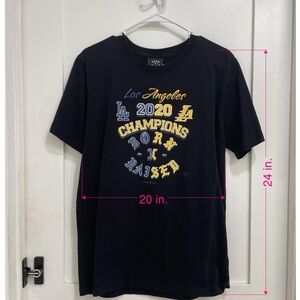 Born-X-Raised : 2020 Black Los Angeles Champions Graphic T-Shirt